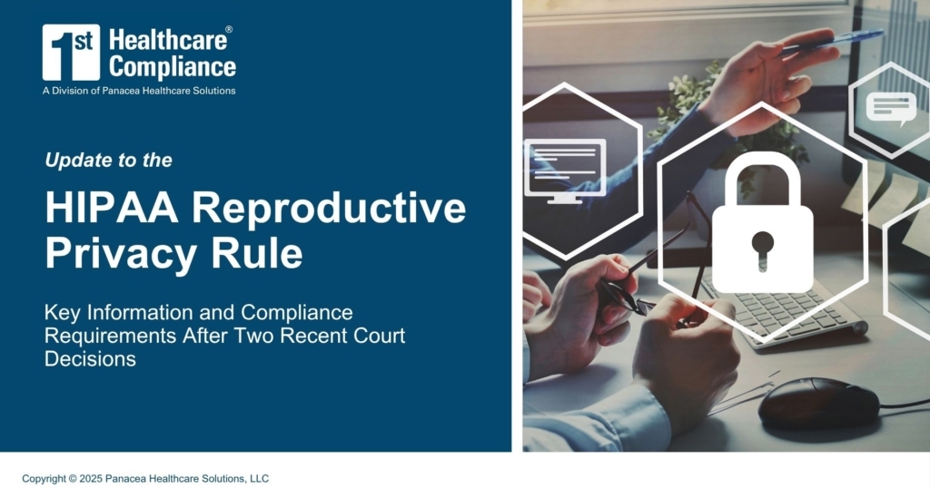 eBook: Update to the HIPAA Privacy Rule to Support Reproductive Health ...